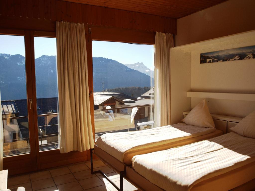 Au Bel Air Hotel Leysin Habitación foto